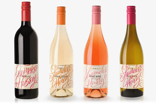 Shameless Hussy label