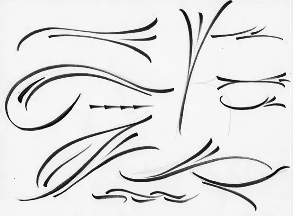 Some of Al Fresco's flourishes and ornaments