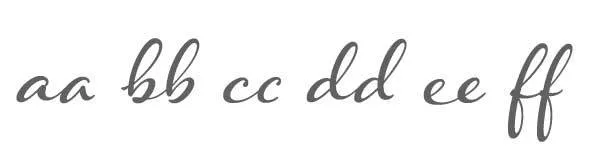 contextual alternates_double letters